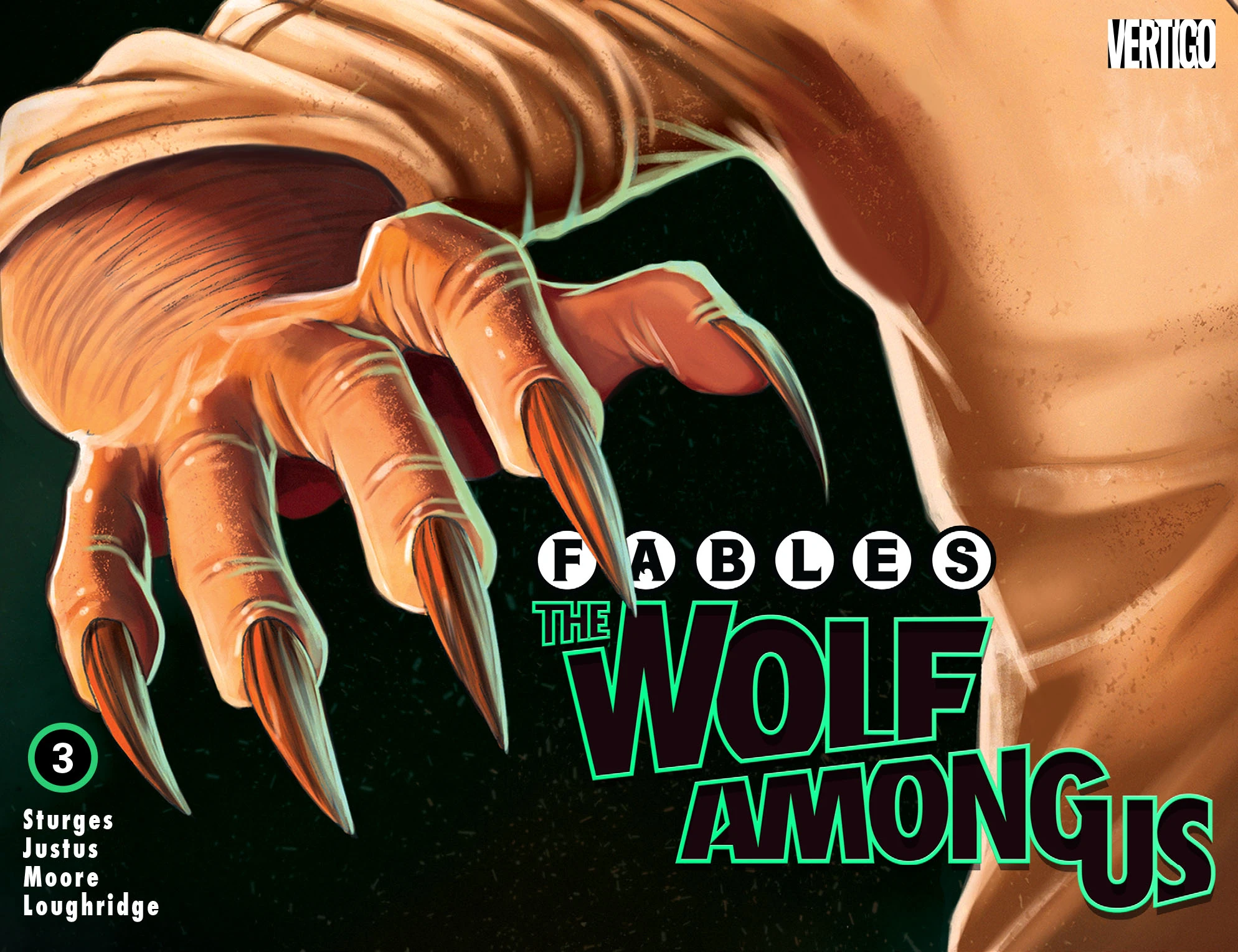 Fables: The Wolf Among Us #3 (DC, 2014 — Cover A) cover